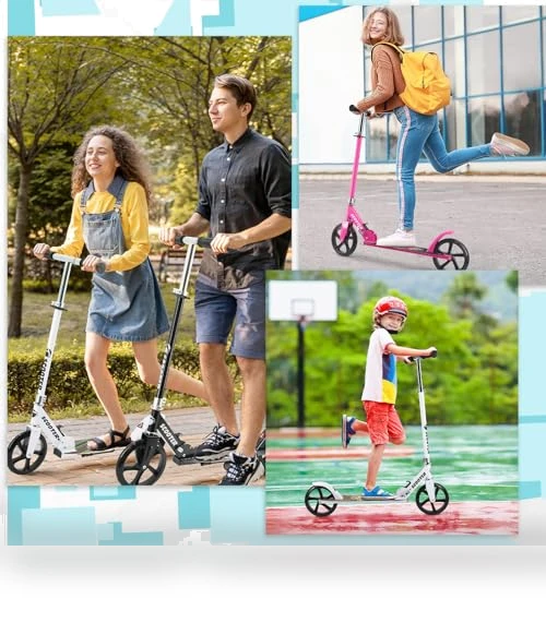 Adjustable Foldable Scooter — Push Scooters, TENBOOM