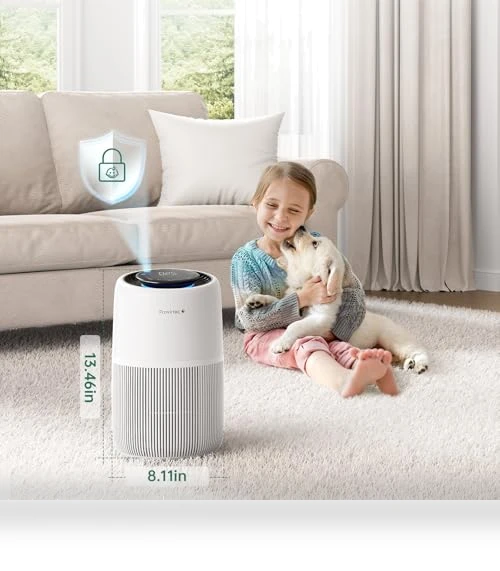 Air Purifier for Home Pets & Bedroom — Activated Carbon Air Purifiers, Provirtec