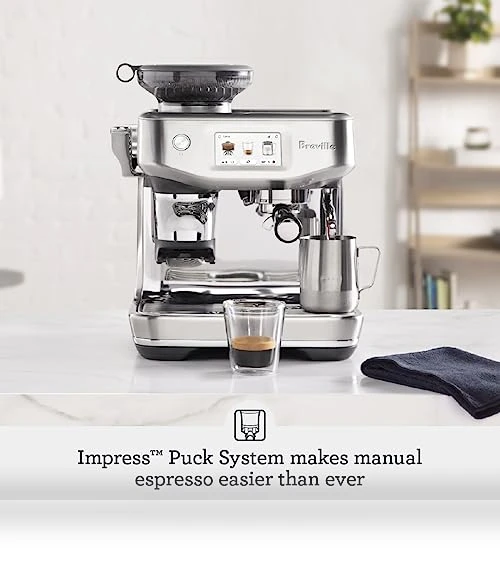 Barista Touch Impress Espresso Machine — Coffee & Espresso Combos, Breville