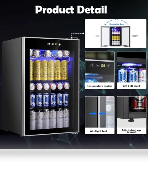 Beverage Refrigerator — Drink Coolers, COWSAR