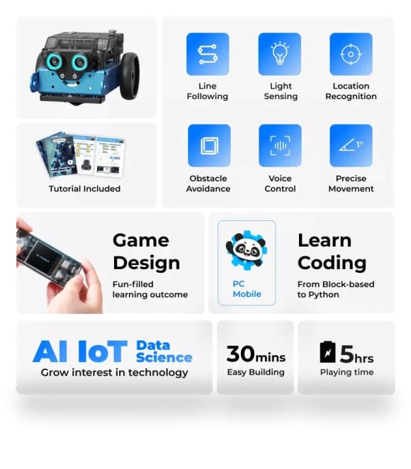 Coding Robot for Kids — Construction Kits, Makeblock