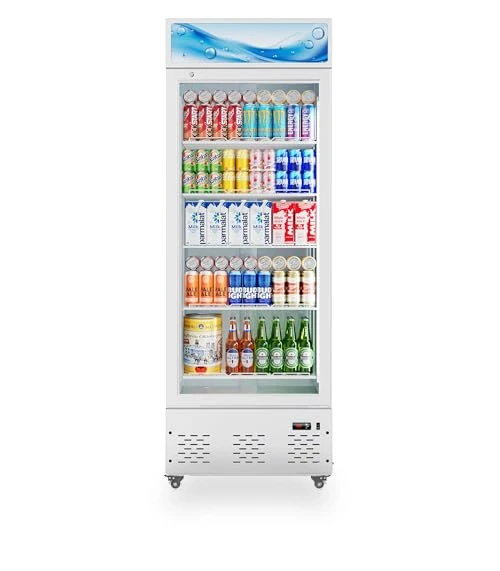 Commercial Beverage Fridge Merchandiser Refrigerator — Drink Coolers, ECEVT