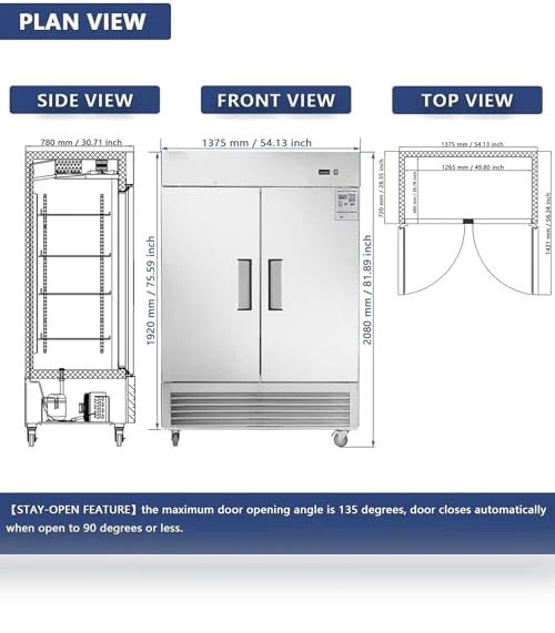 Commercial Refrigerator — Mini Fridges, Merax