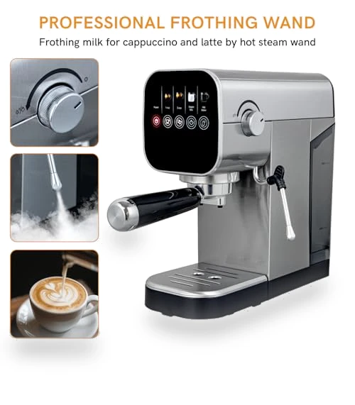 Compact Cappuccino Machine — Coffee & Espresso Combos, BBday