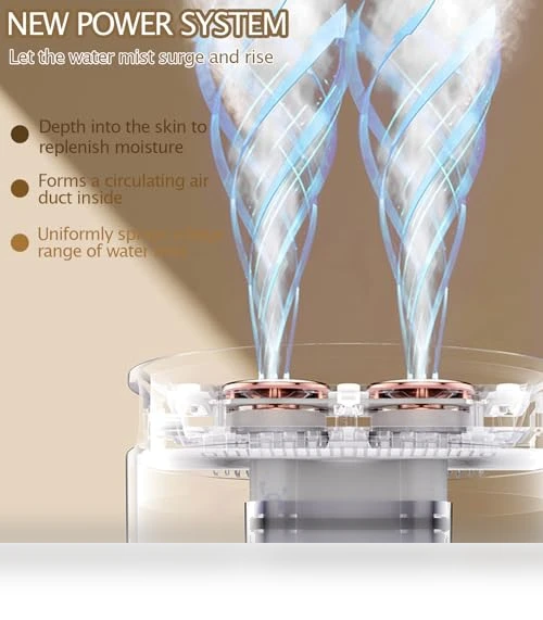 Cool Mist Humidifier with Colorful Breathing Light — Air Moisturizers