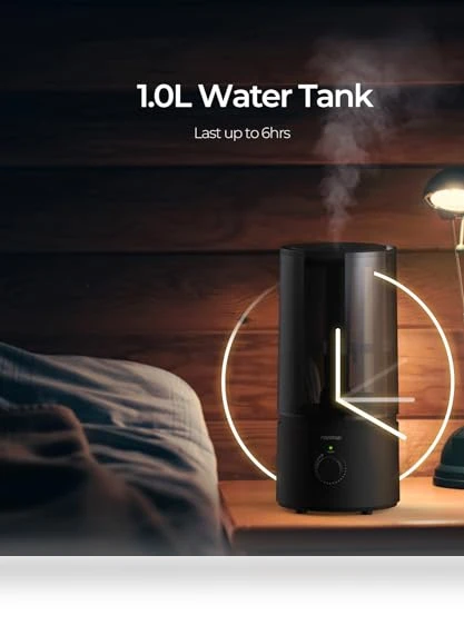 Cool Mist Humidifier — Air Moisturizers, raydrop