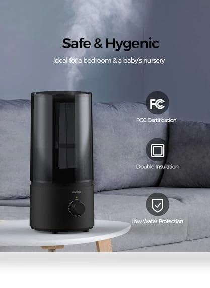 Cool Mist Humidifier — Air Moisturizers, raydrop
