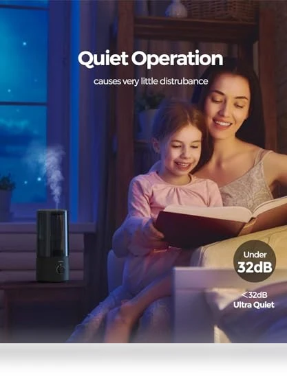 Cool Mist Humidifier — Air Moisturizers, raydrop