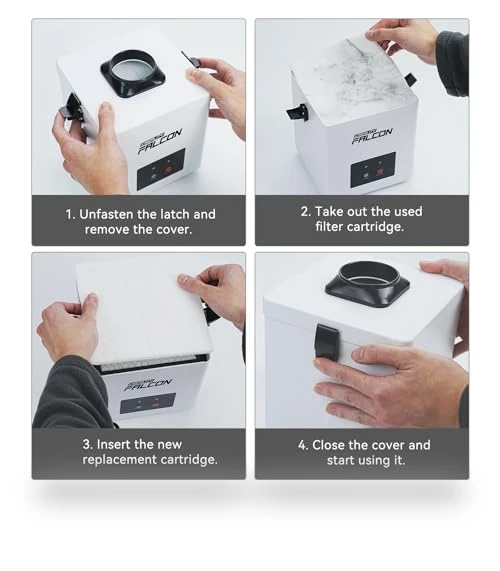 Desktop Smoke Purifier — Activated Carbon Air Purifiers, Creality