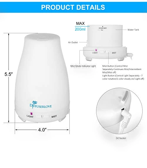 Essential Oil Diffuser — Diffusers, Diffuserlove