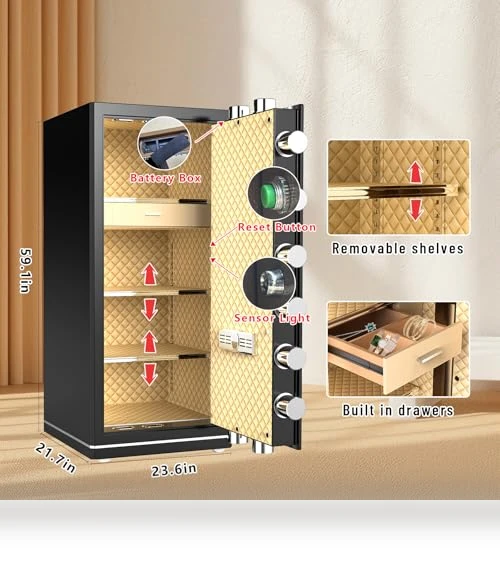 Extra Large Home Safe — Cabinet Safes, FABAO