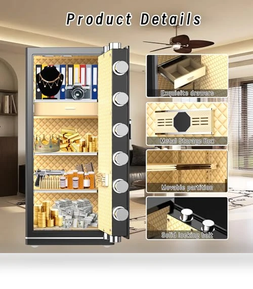 Extra Large Home Safe — Cabinet Safes, FABAO