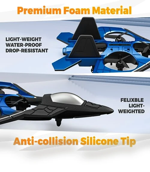 Fighter Airplane Mini Drone — RC Helicopters, BEZGAR