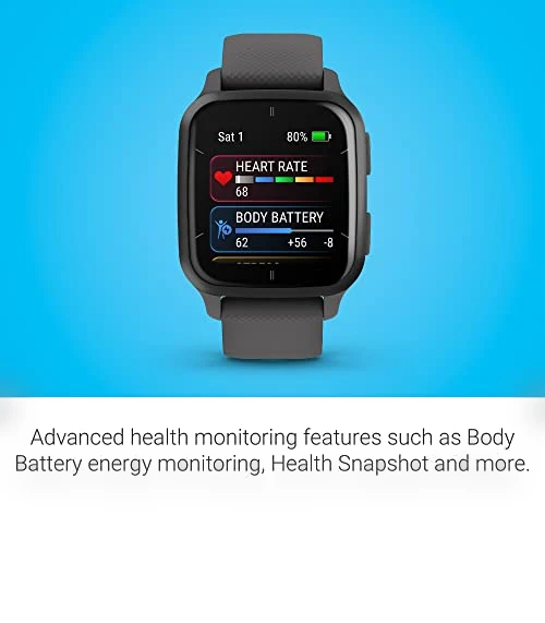 GPS Smartwatch with Health Monitoring — Smartwatches, Garmin