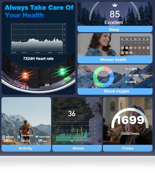 Health Tracker Smart Ring — Smart Rings