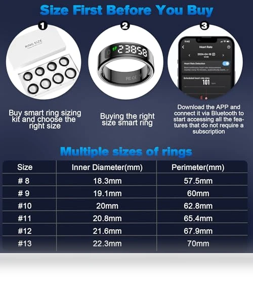 Health Tracker Smart Ring — Smart Rings