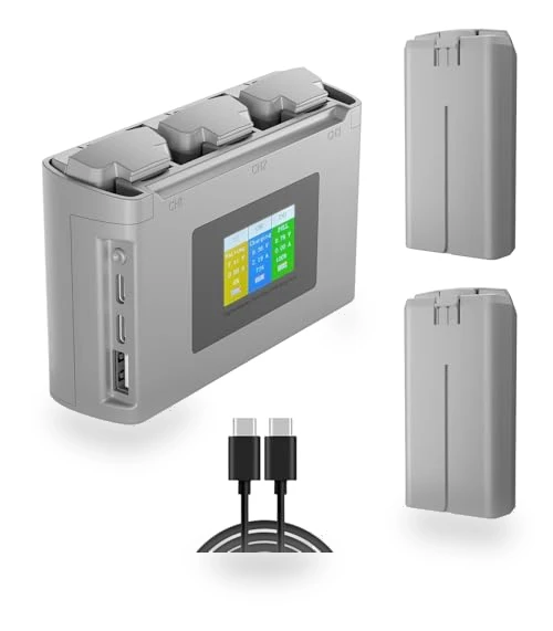 Intelligent Battery with Display Two-Way Charging Hub — Batteries, Aovee