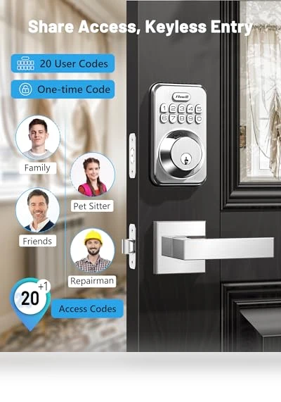 Keyless Entry Door Lock — Padlocks & Hasps, Zowill