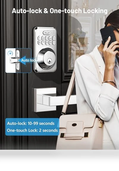 Keyless Entry Door Lock — Padlocks & Hasps, Zowill