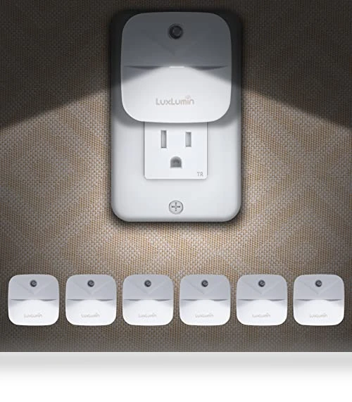 LED Night Lights with Dusk-to-Dawn Sensor — Night Lights, LuxLumin