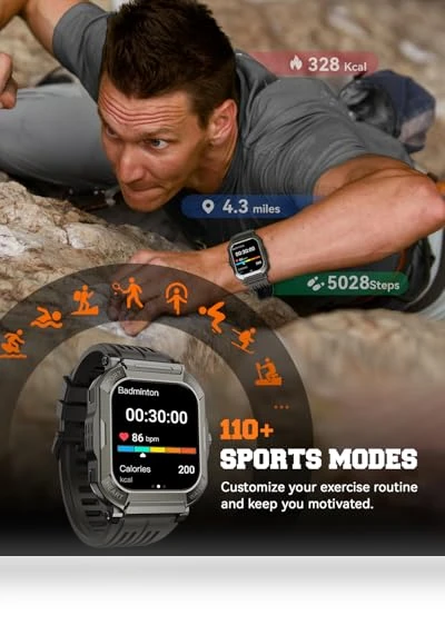 Military Smart Watch — Smartwatches, Paybay