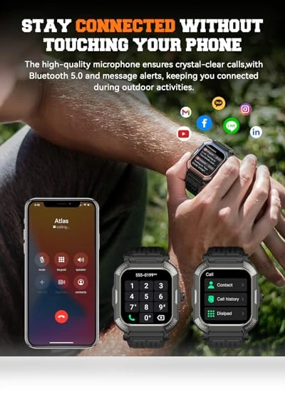 Military Smart Watch — Smartwatches, Paybay
