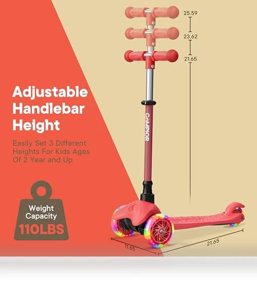 Mini 3 Wheel Scooter for Kids — Electric Vehicles, Campior