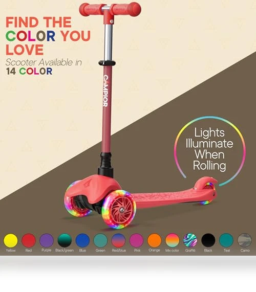 Mini 3 Wheel Scooter for Kids — Electric Vehicles, Campior