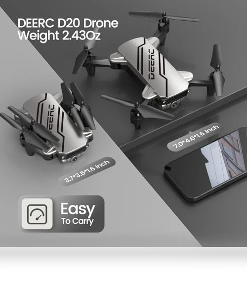 Mini Drone with HD Camera — Drones, DEERC