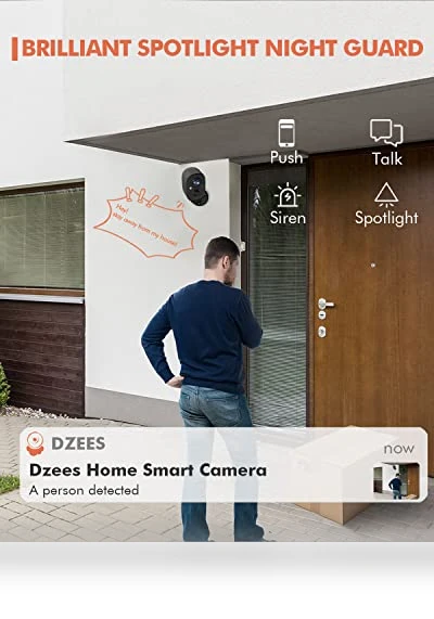 Outdoor Wireless Security Camera — Security Cameras, DZEES