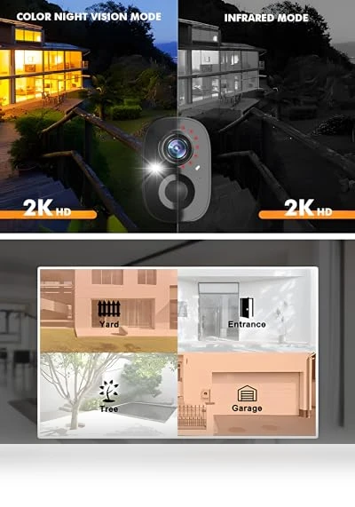 Outdoor Wireless Security Camera — Security Cameras, DZEES