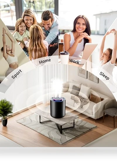 Portable Small Humidifier — Air Moisturizers, KASYDoFF