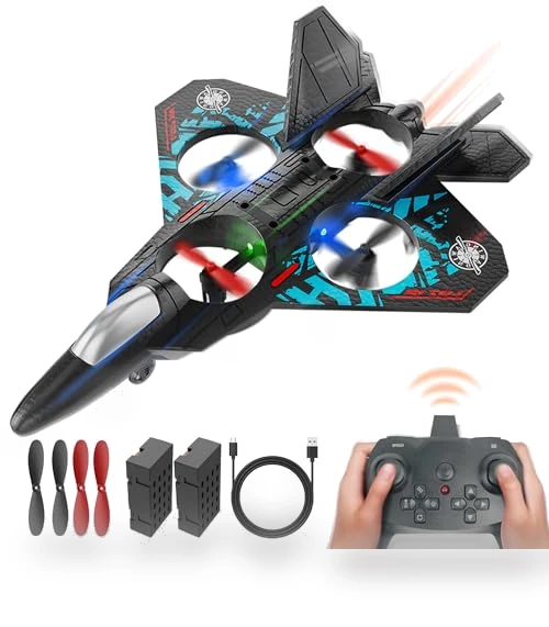 RC Plane with LED Navigation Light — Remote Control Aircraft, BEZGAR
