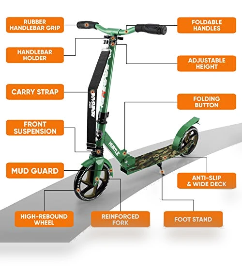 Renegade Kick Scooter — Push Scooters, Hurtle