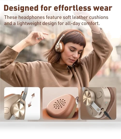Retro Wireless On-Ear Headphones — In-Ear Headphones, OneOdio