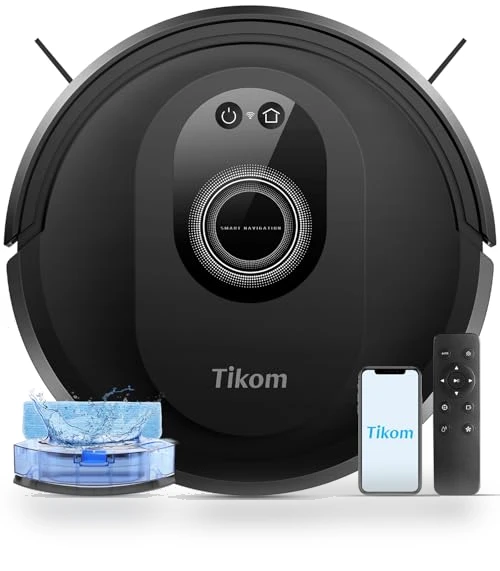 Robot Vacuum and Mop Combo — Smart Cleaning Robots, Tikom