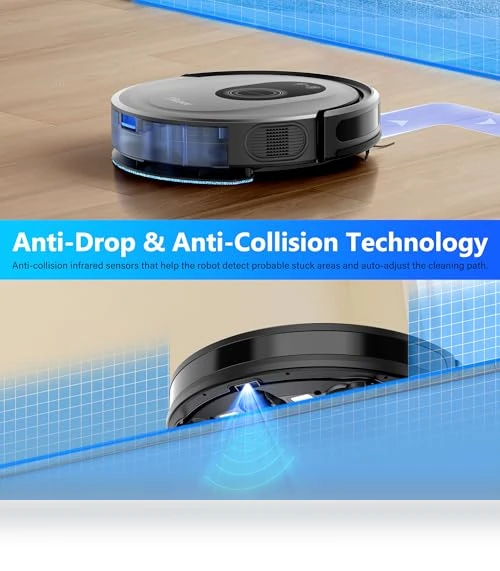 Robot Vacuum and Mop Combo — Smart Cleaning Robots, Tikom