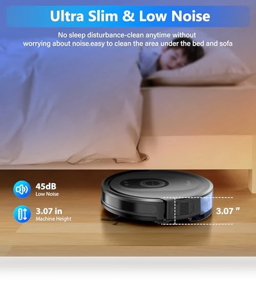 Robot Vacuum and Mop Combo — Smart Cleaning Robots, Tikom