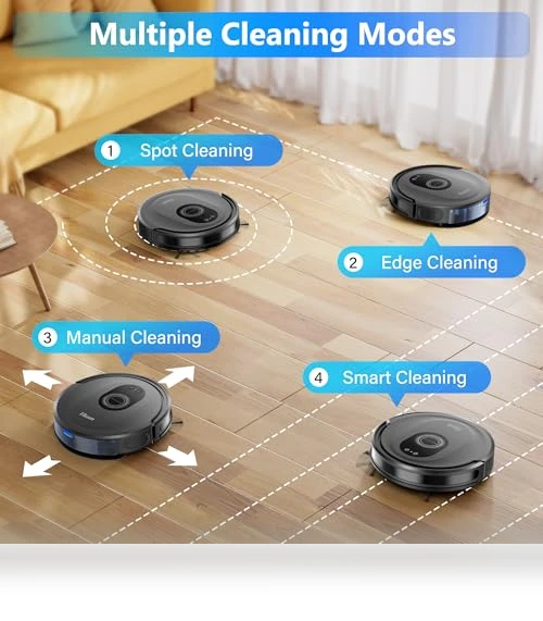 Robot Vacuum and Mop Combo — Smart Cleaning Robots, Tikom