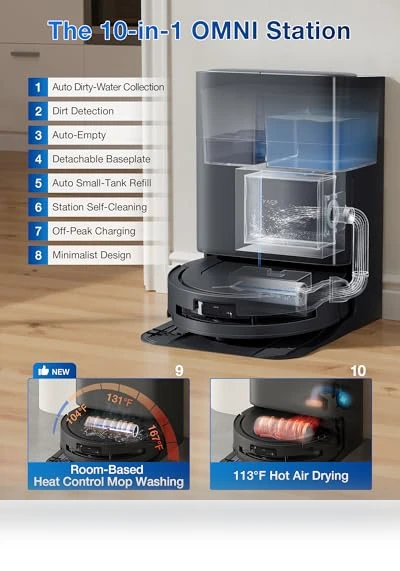 Robot Vacuum and Mop — Smart Cleaning Robots, ECOVACS
