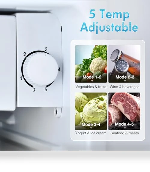 Single Door Refrigerator with Freezer — Mini Fridges, Anypro