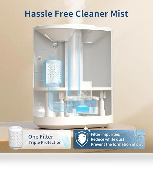 Smart Cool Mist Humidifier — Air Moisturizers, ASAKUKI