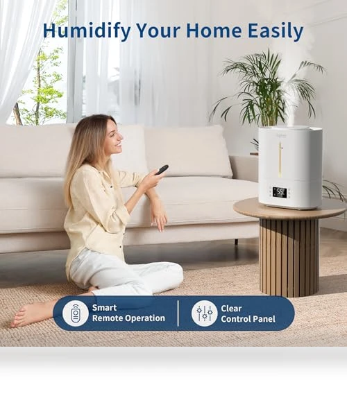 Smart Cool Mist Humidifier — Air Moisturizers, ASAKUKI