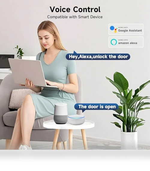 Smart Door Lock with Handle — Locks, Lockzo