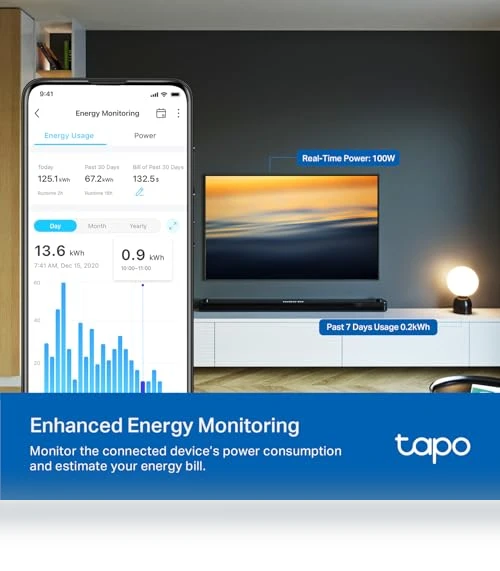 Smart In-Wall Outlet — Smart Home Hubs & Controllers, Tapo