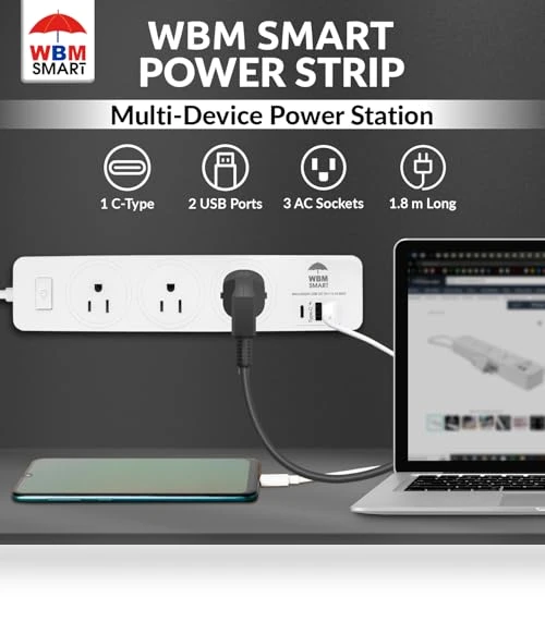 SMART Power Strip — Power Solutions & Surge Protection, WBM