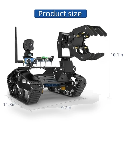 Smart Robot Car Kit with Robotic Arm HD Camera — Robotic Enhancements, XiaoR GEEK