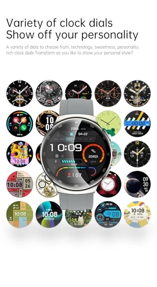 Smart Watch Bluetooth Calls IP68 Waterproof Sport Fitness Tracker — Smartwatches, FILIEKEU