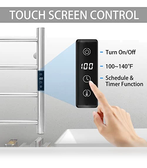 Smart WiFi Towel Warmer Wall Mounted — Towel Warmers, KEG