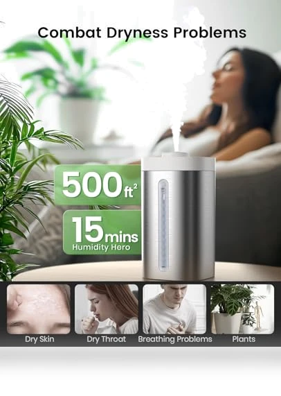 Stainless Steel Humidifier — Air Moisturizers, Jack & Rose